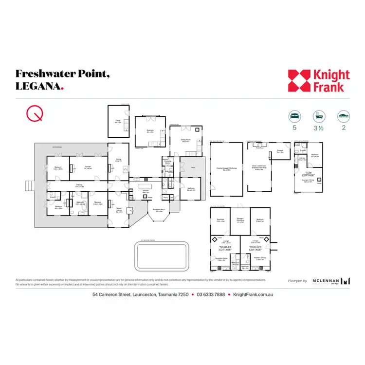 Floorplan of Homely house listing, 56 Nobelius Drive, Legana TAS 7277