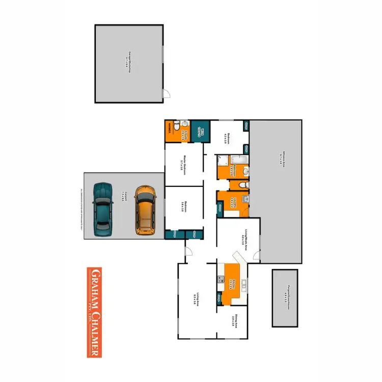 Floorplan of Homely house listing, 3 Janice Way, Sale VIC 3850