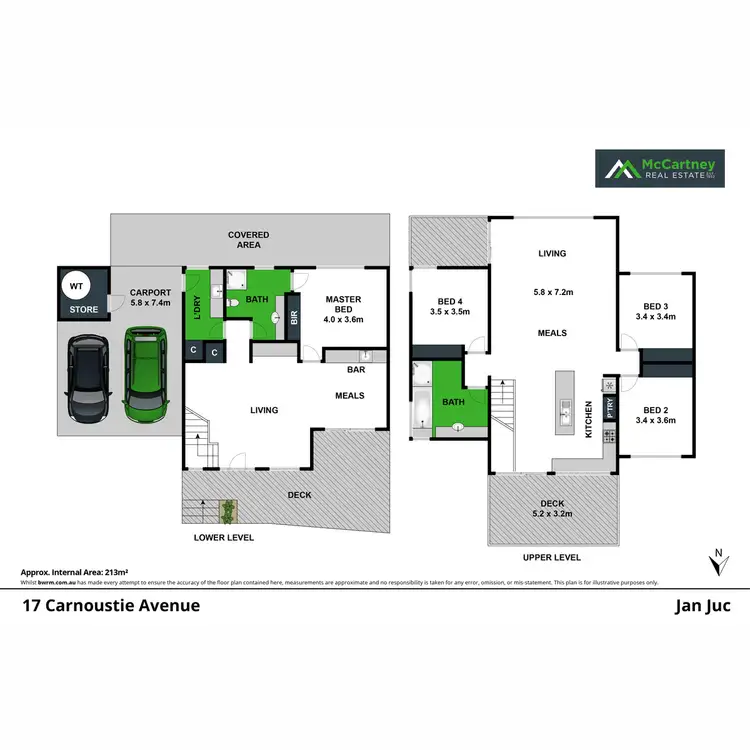Floorplan of Homely house listing, 17 Carnoustie Avenue, Jan Juc VIC 3228
