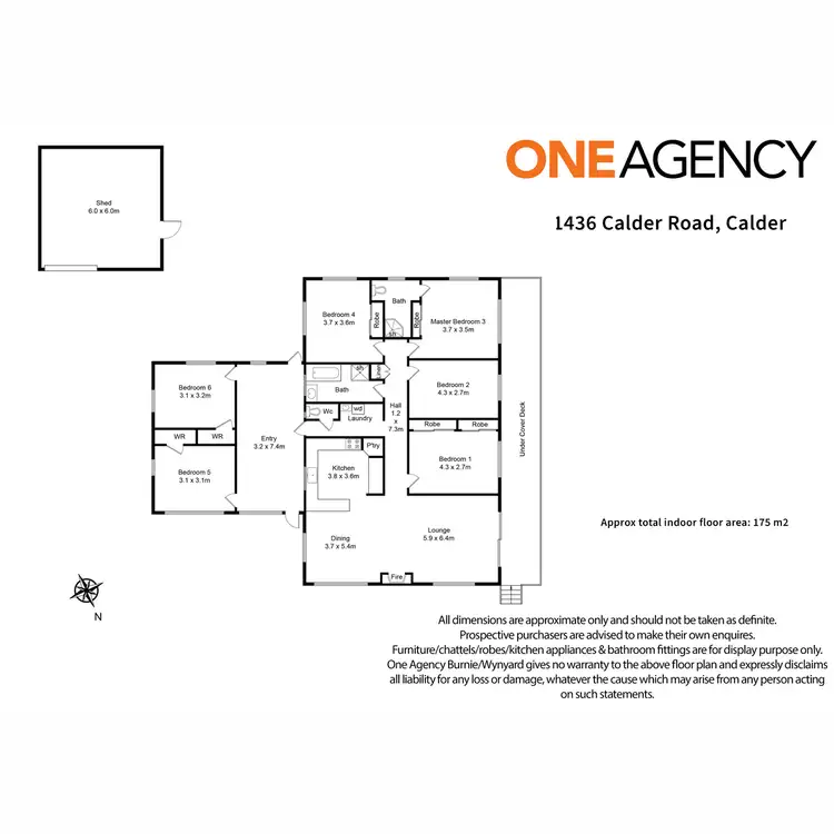 Floorplan of Homely house listing, 1436 Calder Road, Calder TAS 7325