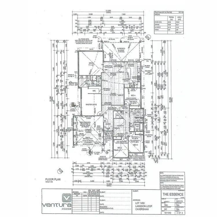 Floorplan of Homely house listing, 9 Langdon Loop, Caversham WA 6055