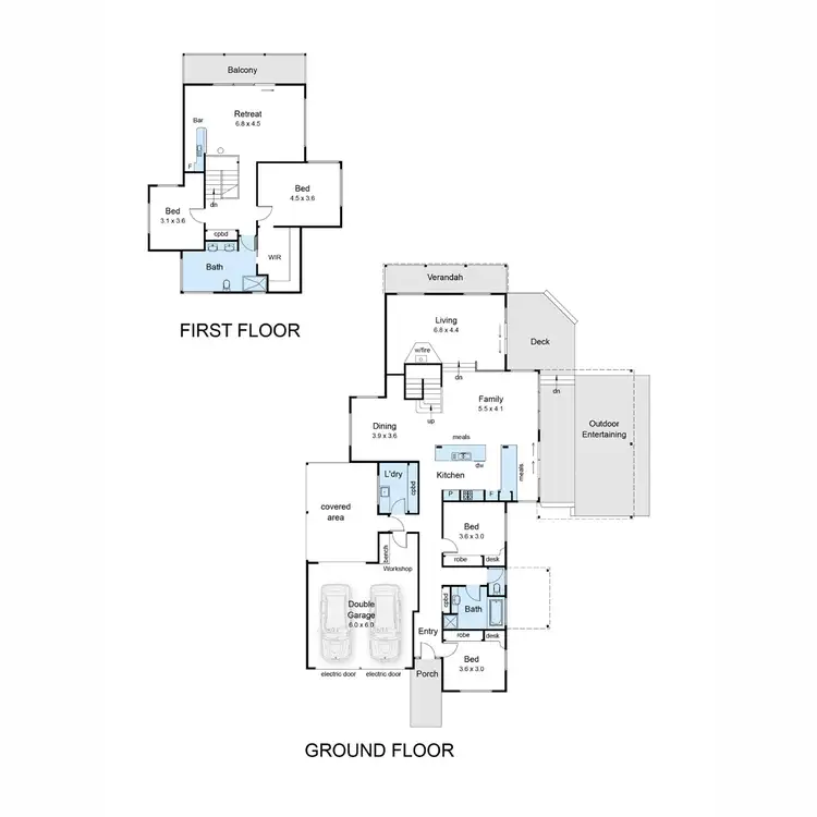 Floorplan of Homely house listing, 9 Scenic View Drive, Mount Martha VIC 3934