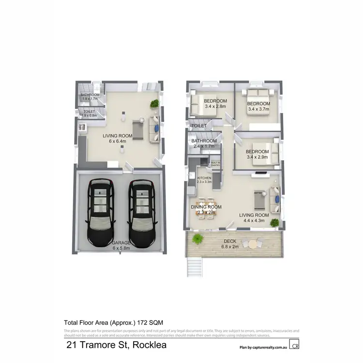 Floorplan of Homely house listing, 21 Tramore Street, Rocklea QLD 4106