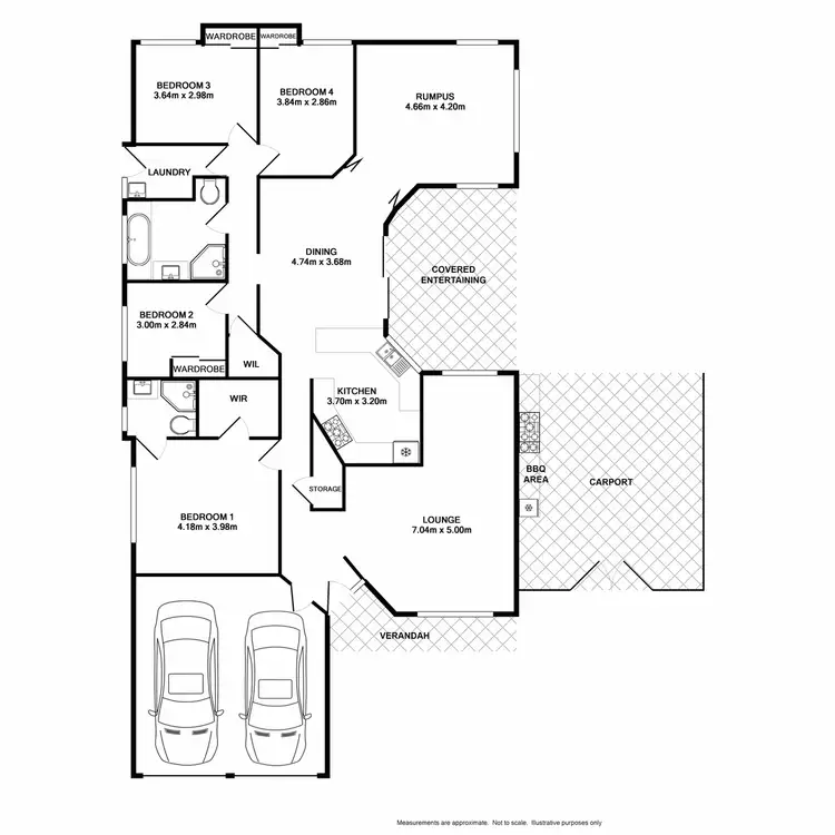 Floorplan of Homely house listing, 5 Roseville Terrace, Glenmore Park NSW 2745