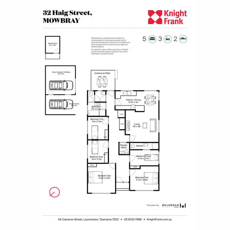 Floorplan of Homely house listing, 32 Haig Street, Mowbray TAS 7248