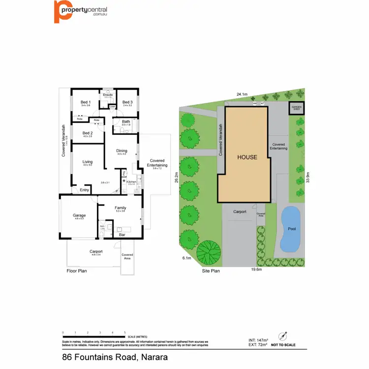 Floorplan of Homely house listing, 86 Fountains Road, Narara NSW 2250