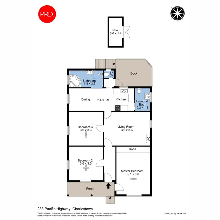 Floorplan of Homely house listing, 233 Pacific Highway, Charlestown NSW 2290