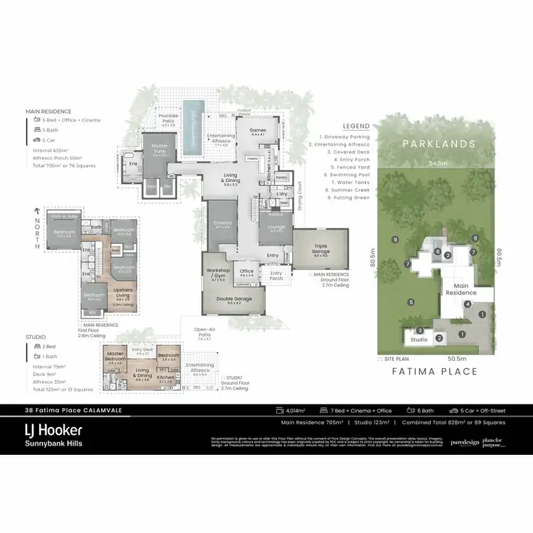 Floorplan of Homely house listing, 38 Fatima Place, Calamvale QLD 4116
