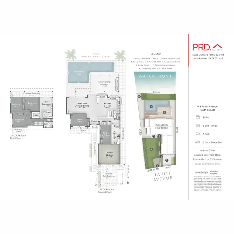 Floorplan of Homely house listing, 142 Tahiti Avenue, Palm Beach QLD 4221