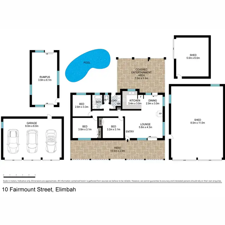 Floorplan of Homely house listing, 10-16 Fairmount Street, Elimbah QLD 4516