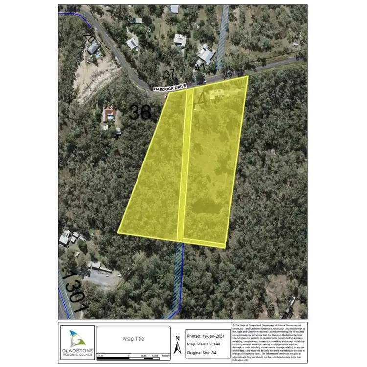 Floorplan of Homely rural property listing, 44 Haddock Drive, Burua QLD 4680