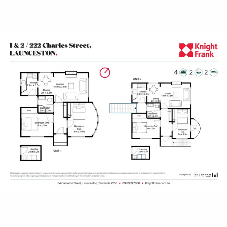 Floorplan of Homely house listing, 222 Charles Street, Launceston TAS 7250