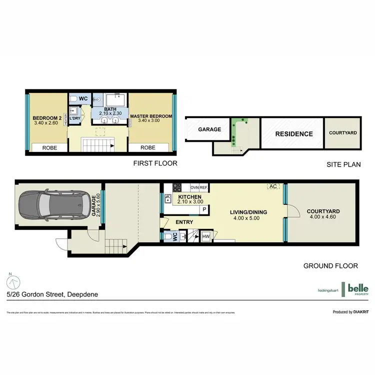 Floorplan of Homely townhouse listing, 5/26 Gordon Street, Balwyn VIC 3103