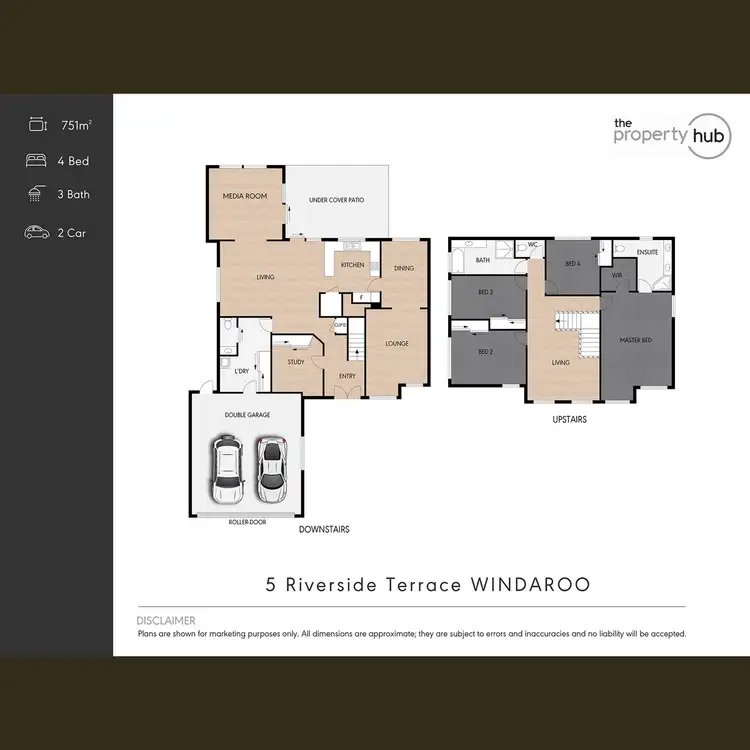 Floorplan of Homely house listing, 5 Riverside Terrace, Windaroo QLD 4207