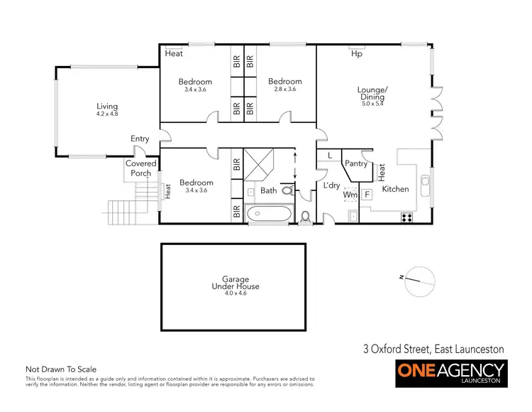 Floorplan of Homely house listing, 3 Oxford Street, East Launceston TAS 7250