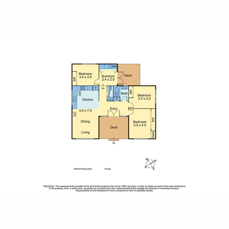 Floorplan of Homely house listing, 48 McAlister Street, Frankston VIC 3199