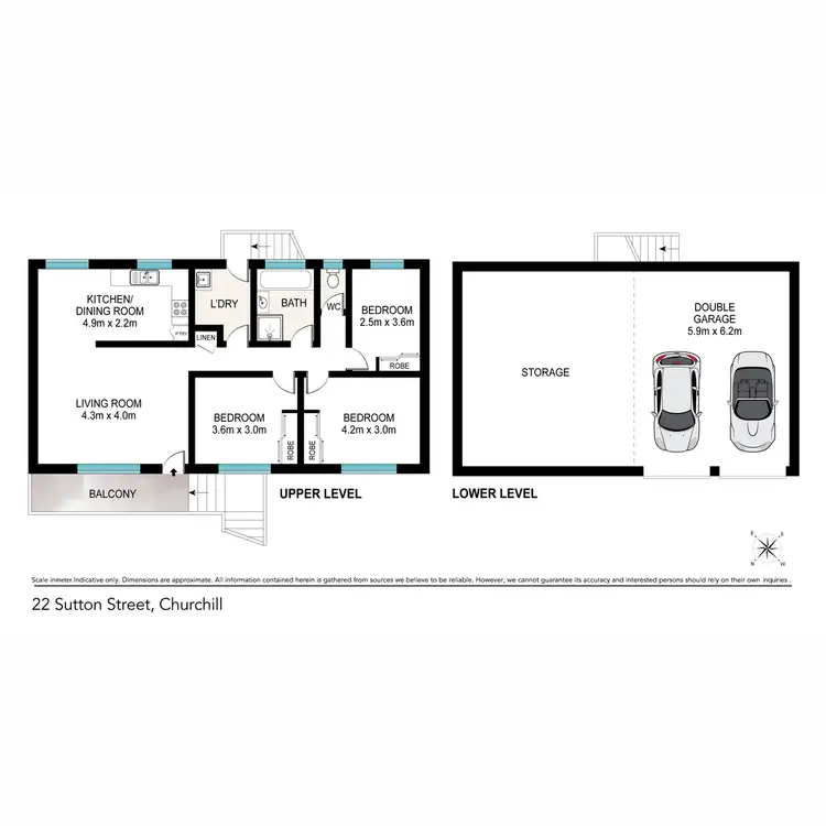 Floorplan of Homely house listing, 22 Sutton Street, Churchill QLD 4305