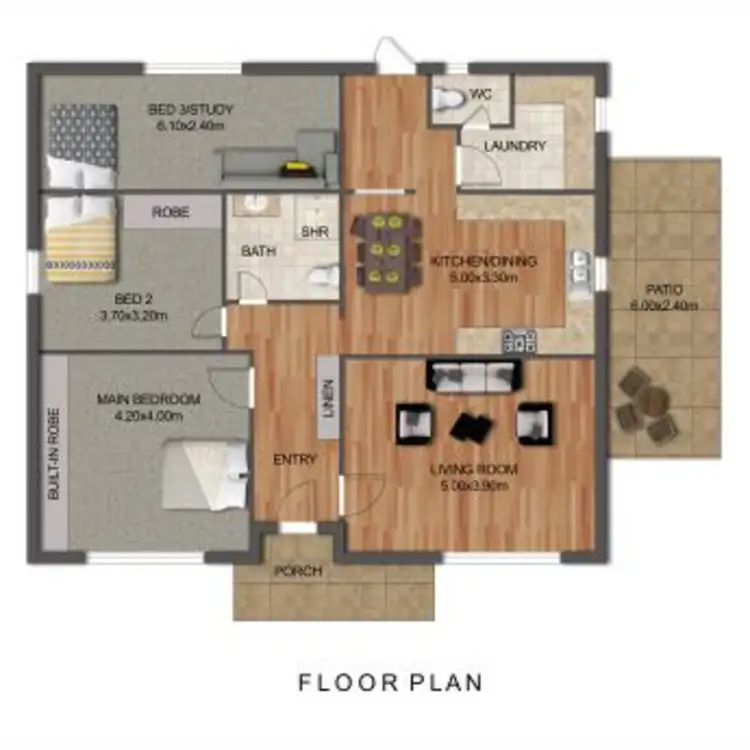 Floorplan of Homely house listing, 50 Etwell Street, East Victoria Park WA 6101