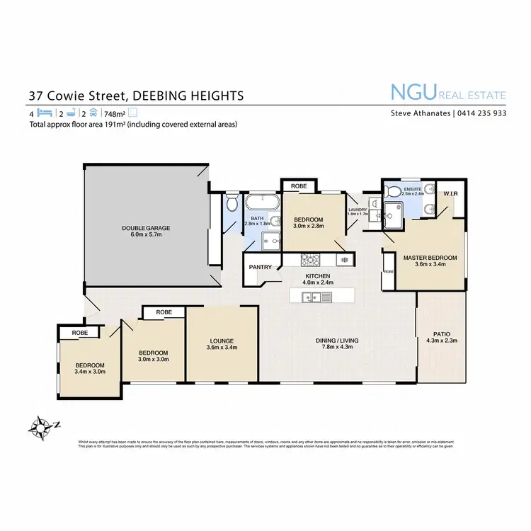 Floorplan of Homely house listing, 37 Cowie Street, Deebing Heights QLD 4306