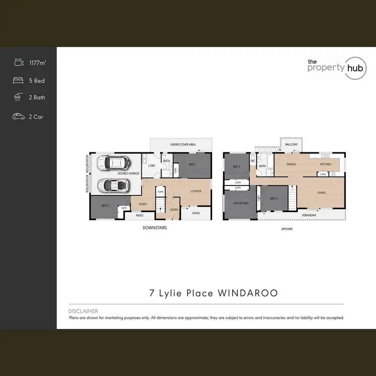 Floorplan of Homely house listing, 7 Lylie Place, Windaroo QLD 4207