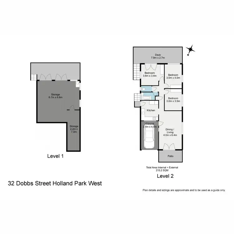 Floorplan of Homely house listing, 32 Dobbs Street, Holland Park West QLD 4121