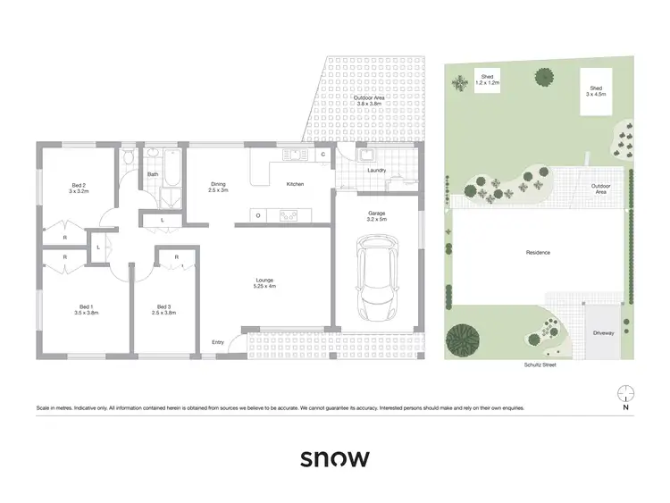 Floorplan of Homely house listing, 6 Schultz Street, Kearneys Spring QLD 4350