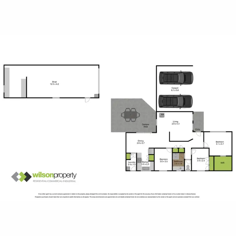 Floorplan of Homely house listing, 1 Regency Court, Traralgon VIC 3844