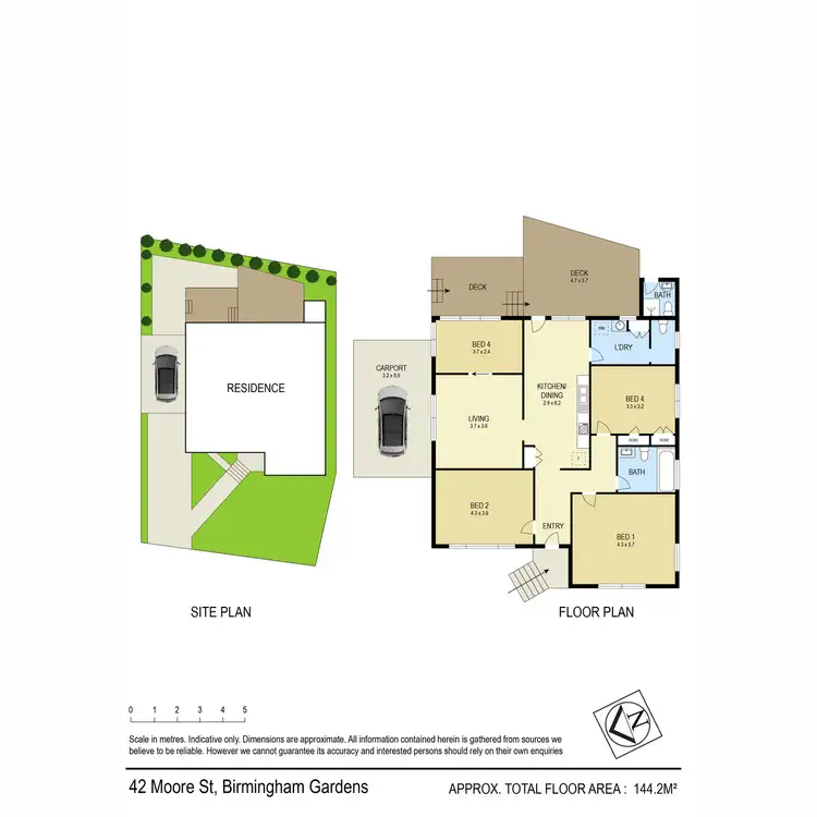 Floorplan of Homely house listing, 42 Moore Street, Birmingham Gardens NSW 2287