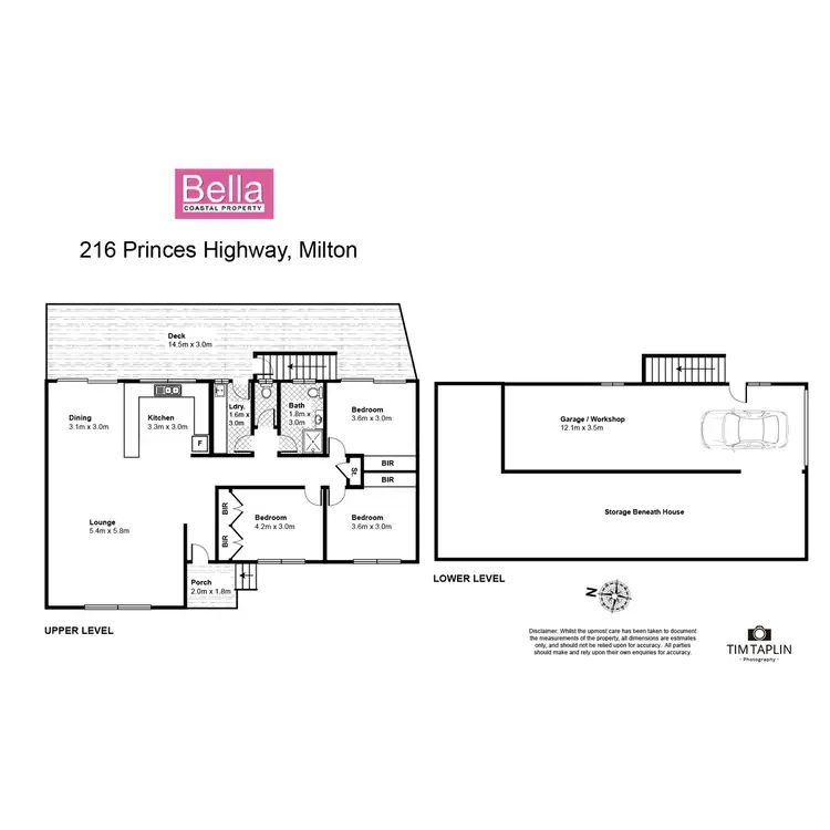 Floorplan of Homely rural property listing, 216 Princes Highway, Milton NSW 2538