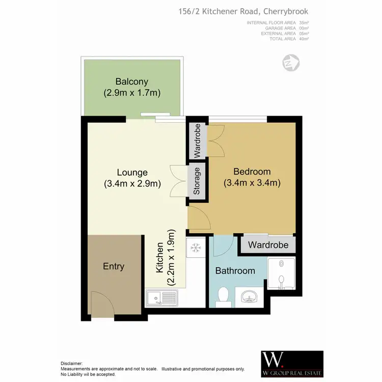 Floorplan of Homely retirement listing, 156/2 Kitchener Road, Cherrybrook NSW 2126