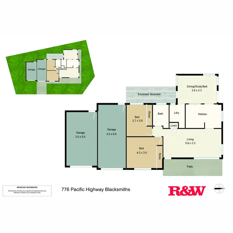 Floorplan of Homely house listing, 776 Pacific Highway, Marks Point NSW 2280