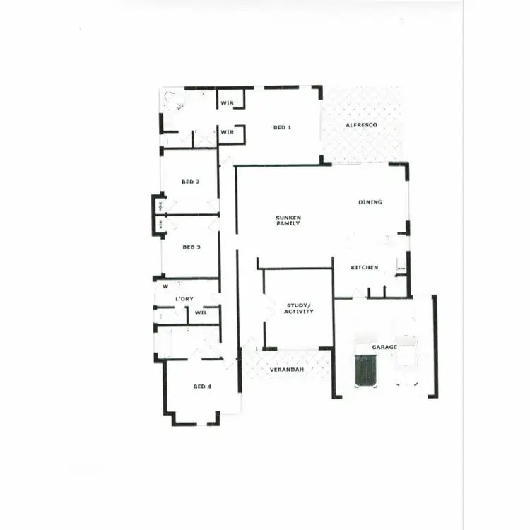 Floorplan of Homely house listing, 12 Condro Bend, Sinagra WA 6065