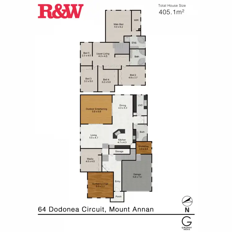 Floorplan of Homely house listing, 64 Dodonea Circuit, Mount Annan NSW 2567