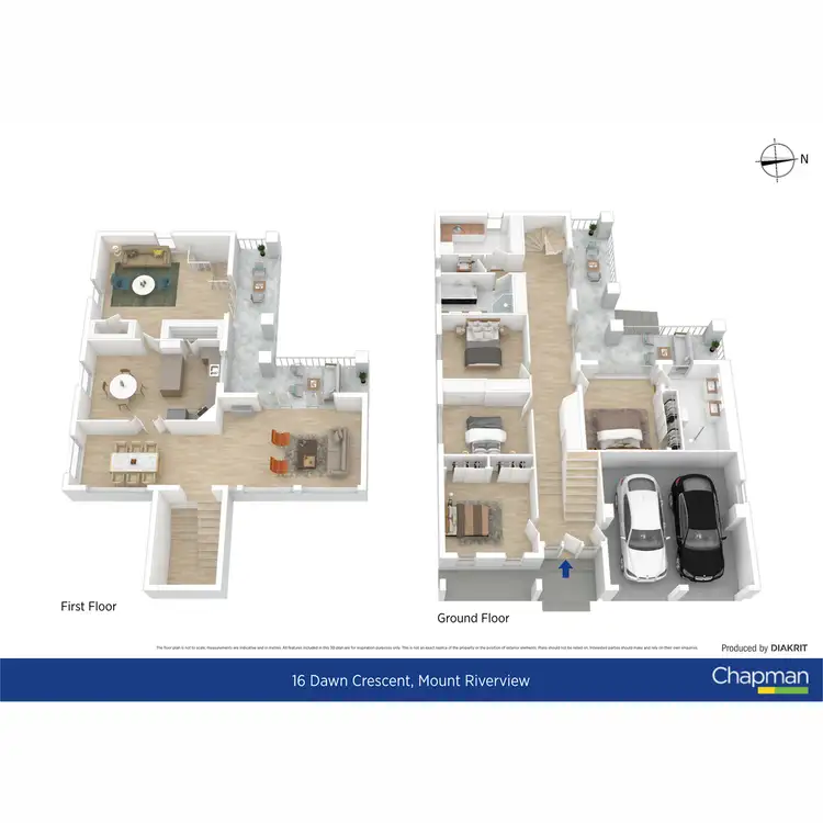 Floorplan of Homely house listing, 16 Dawn Crescent, Mount Riverview NSW 2774