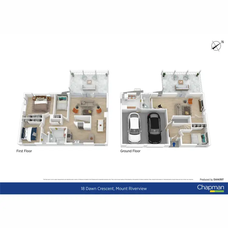 Floorplan of Homely house listing, 18 Dawn Crescent, Mount Riverview NSW 2774