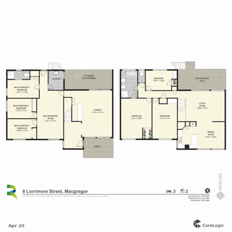 Floorplan of Homely house listing, 8 Lorrimore Street, Macgregor QLD 4109