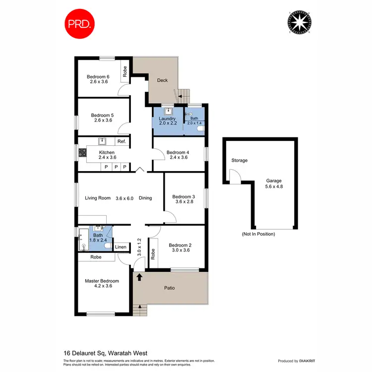 Floorplan of Homely house listing, 16 Delauret Square, Waratah West NSW 2298