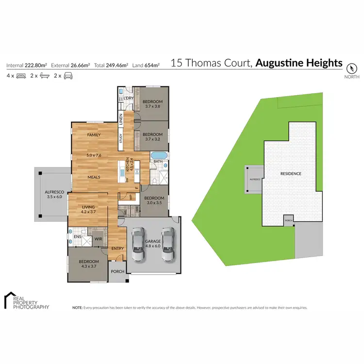 Floorplan of Homely house listing, 15 Thomas Court, Augustine Heights QLD 4300