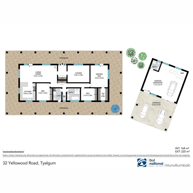 Floorplan of Homely rural property listing, 32 Yellowood Road, Tyalgum NSW 2484