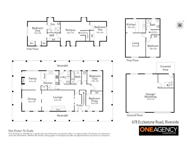 Floorplan of Homely house listing, 678 Ecclestone Road, Riverside TAS 7250