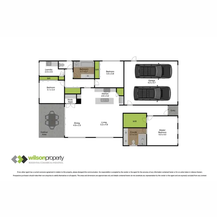 Floorplan of Homely house listing, 14 Swinburne Crescent, Traralgon VIC 3844