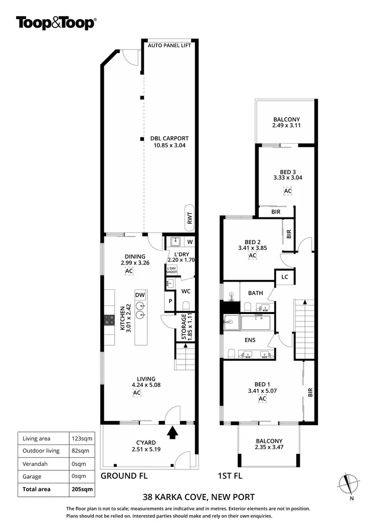 Floorplan of Homely house listing, 38 Karka Cove, New Port SA 5015