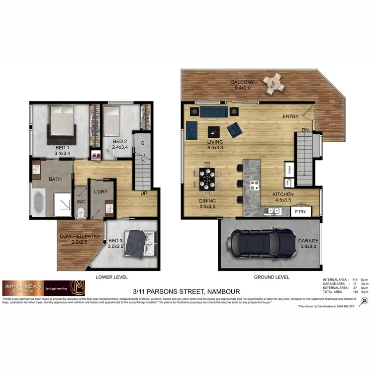 Floorplan of Homely house listing, 3/11 Parsons Street, Nambour QLD 4560