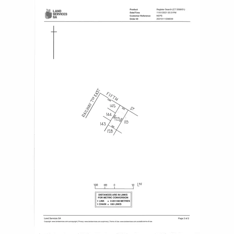 Floorplan of Homely house listing, 1 Fifth Street, Snowtown SA 5520