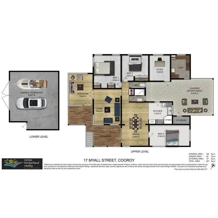 Floorplan of Homely house listing, 17 Myall Street, Cooroy QLD 4563