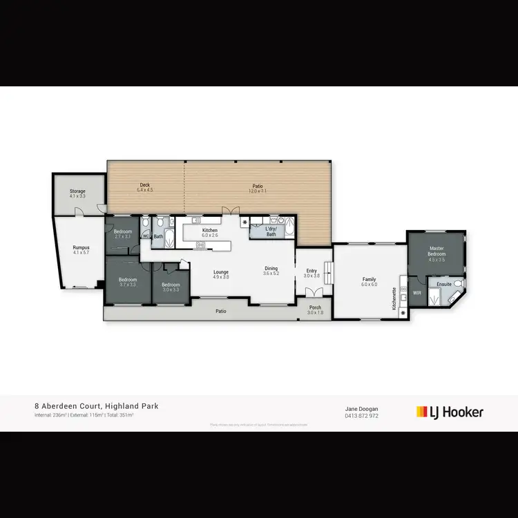 Floorplan of Homely house listing, 8 Aberdeen Court, Highland Park QLD 4211