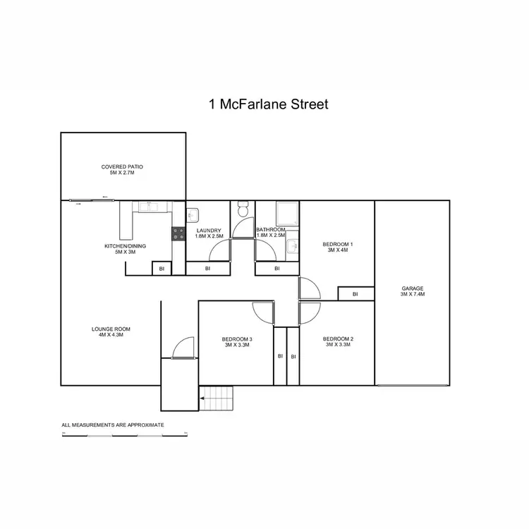 Floorplan of Homely house listing, 1 McFarlane Street, South Grafton NSW 2460