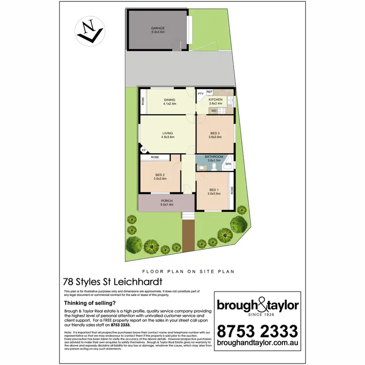 Floorplan of Homely house listing, 78 Styles Street, Leichhardt NSW 2040