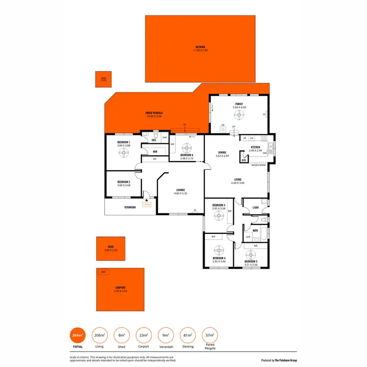 Floorplan of Homely house listing, 13 Gwendoline Court, Coromandel Valley SA 5051