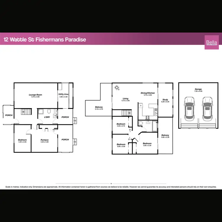 Floorplan of Homely house listing, 12 Wattle Street, Fishermans Paradise NSW 2539